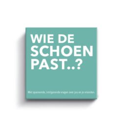 Gift Game : Wie de schoen past..?