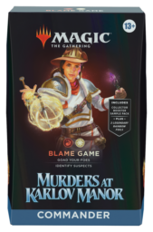 Magic: Murders at Karlov Manor Commander Deck Blame Game