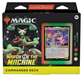 Magic: March of the Machine Commander Call for Backup