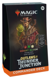 Magic: Outlaws of Thunder Junction Commander Deck Desert Bloom