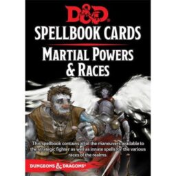 Dungeons & Dragons Spellbook Cards - Martial Powers & Races