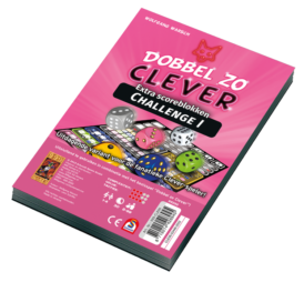 Dobbel zo Clever Challenge 1 Scoreblok