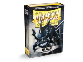 SLEEVES Dragon Shield Matte Black (60ct)