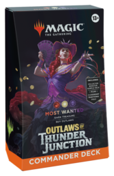 Magic: Outlaws of Thunder Junction Commander Deck Most Wanted