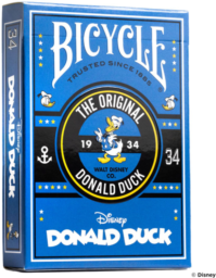Pokerkaarten Bicycle Disney Classic Donald Duck