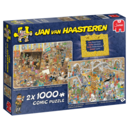 Een Dagje naar het Museum - Jan van Haasteren (2 X 1000)