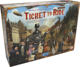 Ticket to Ride Legacy Legendes uit het Westen