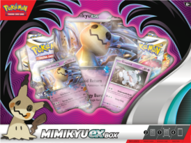 POK TCG Mimikyu EX Box