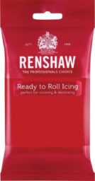 Renshaw Rolfondant Pro - Klaproosrood - 250g