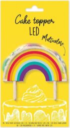 ScrapCooking Cake Topper - Led - Regenboog