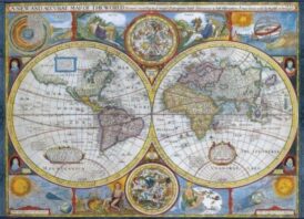 Antique World Map (2000)