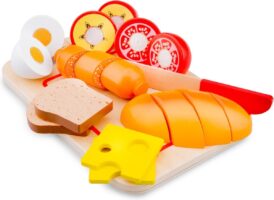 New Classic Toys - Speelgoedeten en -drinken - Ontbijt op Dienblad