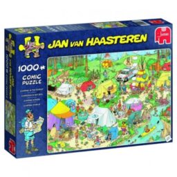 Kamperen in het Bos - Jan van Haasteren (1000)