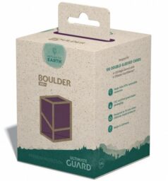 Ultimate Guard Return To Earth Boulder Deck Case 100+ Standard Size purple