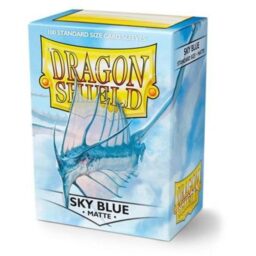 Dragon Shield Standard Sleeves - Matte Sky Blue (100 Sleeves)