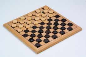 Damspel compleet 30 x 30 cm