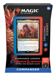 Magic Commander Legends Baldur's Gate Commander Deck: Draconic Dissent