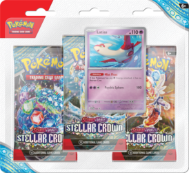 Pokemon Stellar Crown 3 Booster Blister