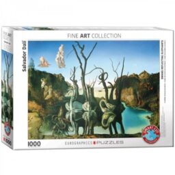 Swans Reflecting Elephants - Salvador Dalí (1000)
