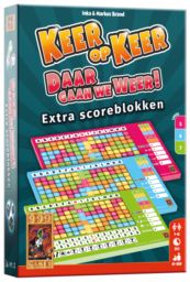 Keer op Keer Scoreblok 3 stuks Level 5, 6 en 7