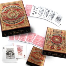 Pokerkaarten Bicycle High Victorian Red