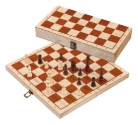 Schaak Kassette Met Randbeschrijving Veld 42 mm, Koningshoogte 76 mm