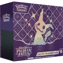 Pokemon Scarlet & Violet Paldean Fates Elite Trainer Box