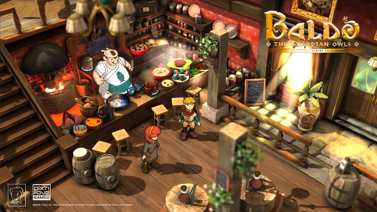 Baldo: The Guardian Owls - The Three Fairies Edition - Switch
