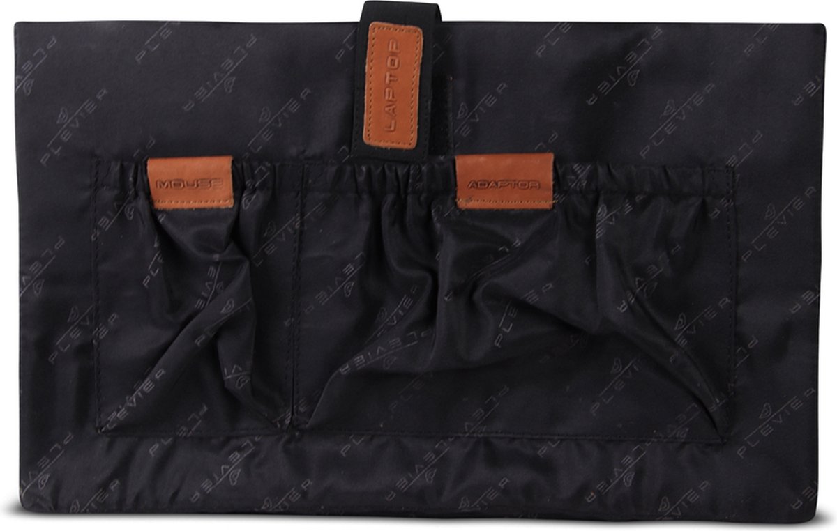 Plevier Gherkin laptoptas 15.6 inch cognac.
