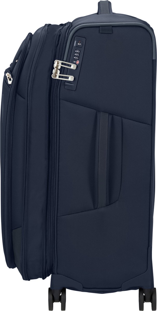 Samsonite Reiskoffer - Respark Spinner 67/24 Exp (Compact) Midnight Blue