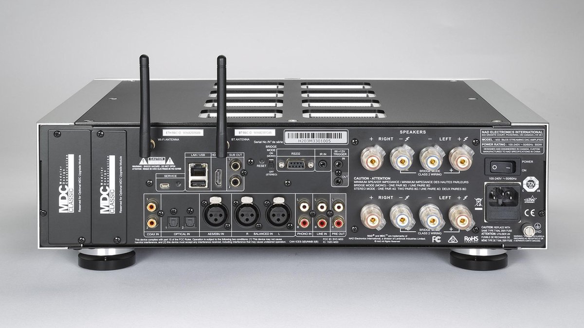NAD M33 Receiver zwart