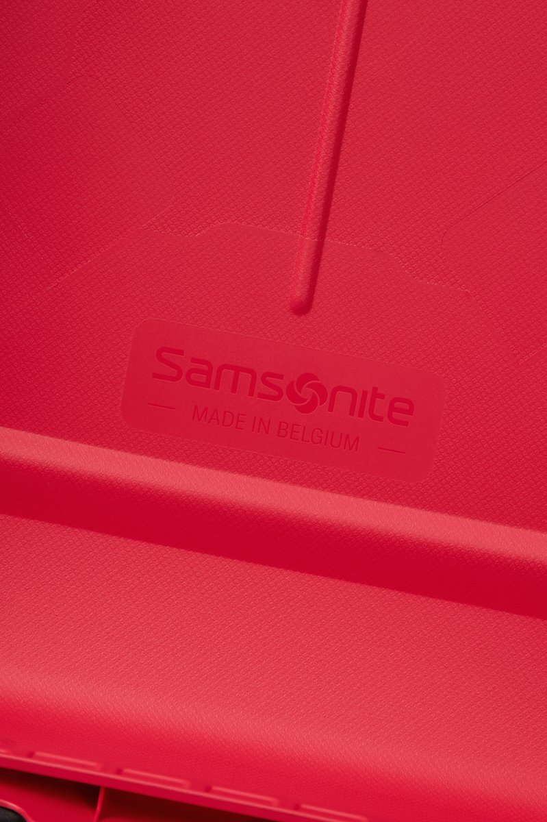Samsonite Reiskoffer - Essens Spinner (4 wielen) 55 cm handbagage - Hibiscus Red - 2.6 kg