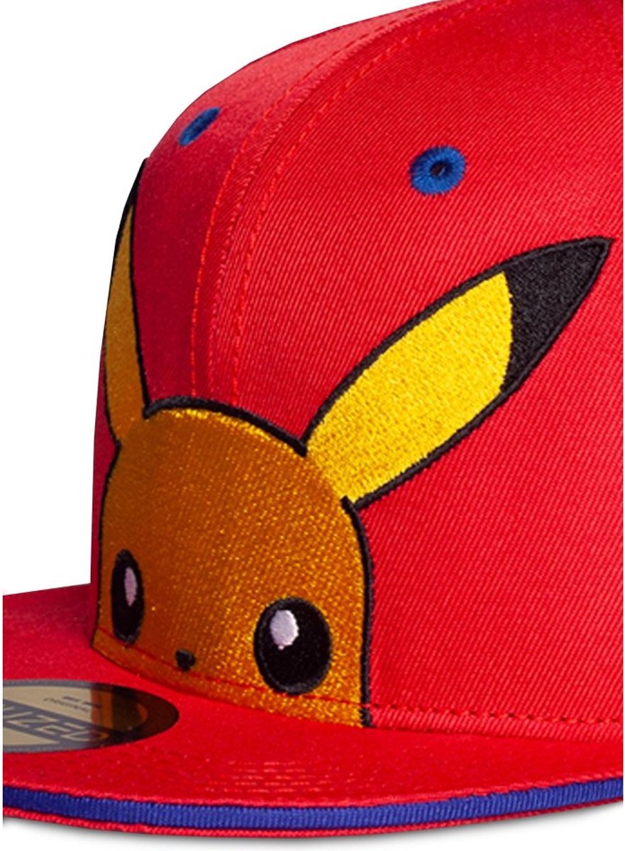Pokémon Snapback pet kinderen Pikachu Rood
