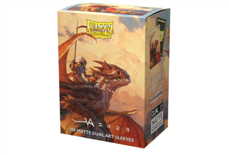 Dragon Shield Standard size Matte Dual art Sleeves The Adameer (100 Sleeves)