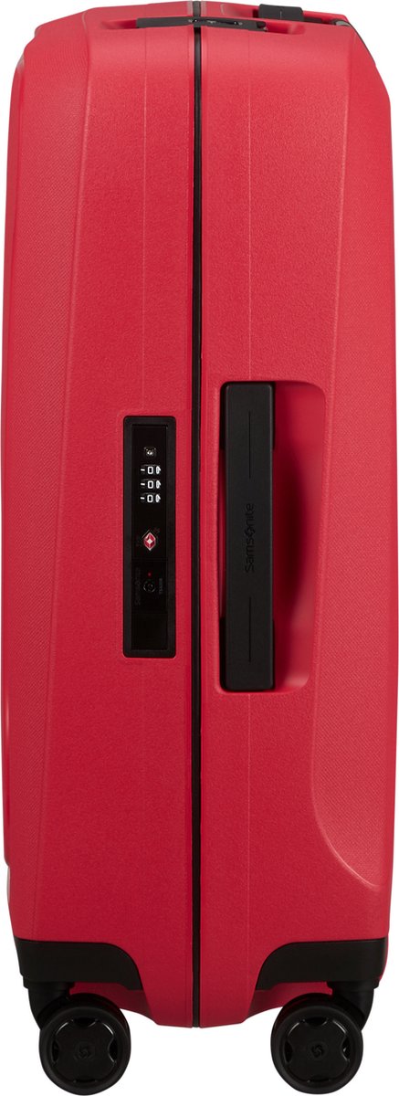 Samsonite Reiskoffer - Essens Spinner (4 wielen) 55 cm handbagage - Hibiscus Red - 2.6 kg
