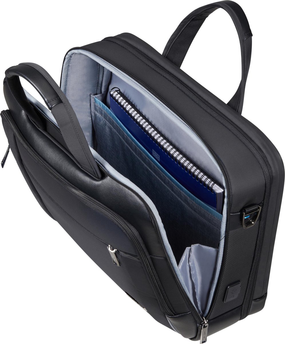 "Samsonite Laptopschoudertas - Spectrolite 3.0 Bailhandle 15.6"" Exp Black"
