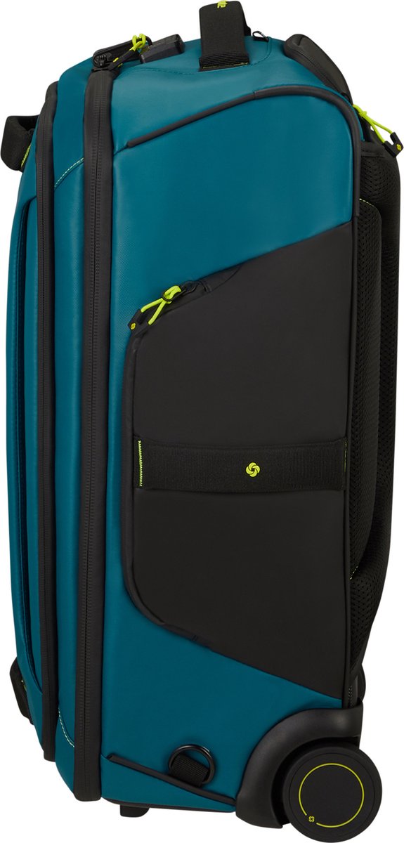 Samsonite Reistas/backpack Met Wielen - Ecodiver 55 cm (Handbagage)- Petrol Blue/Lime - 2.5 kg