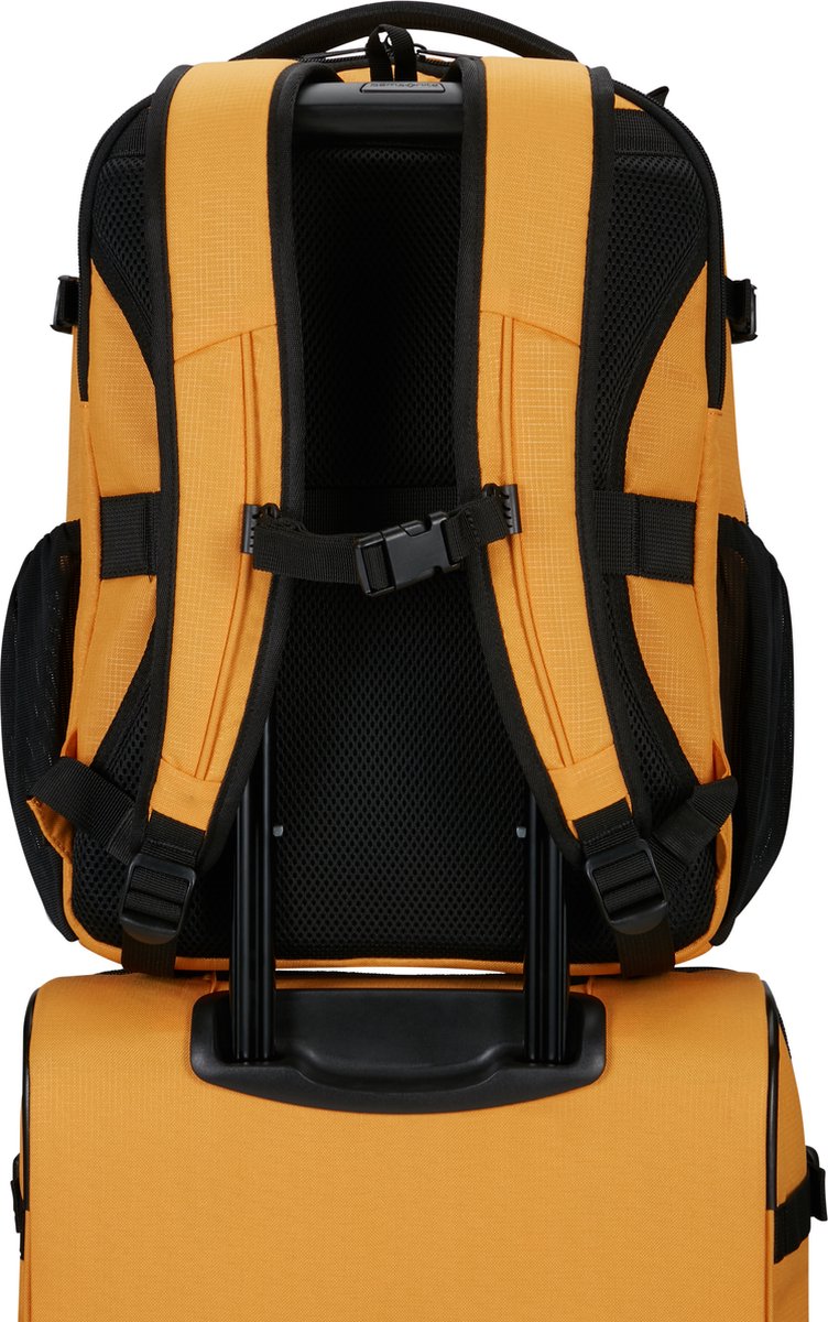 Samsonite Rugzak Met Laptopvak - Roader Laptop Backpack 15.6 - Radiant Yellow