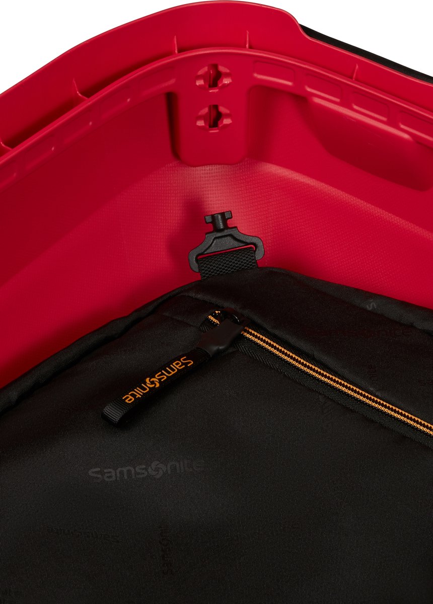 Samsonite Reiskoffer - Essens Spinner (4 wielen) 75 cm - Hibiscus Red - 4.2 kg