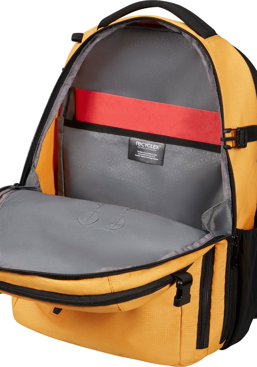 Samsonite Rugzak Met Laptopvak - Roader Laptop Backpack 15.6 - Radiant Yellow