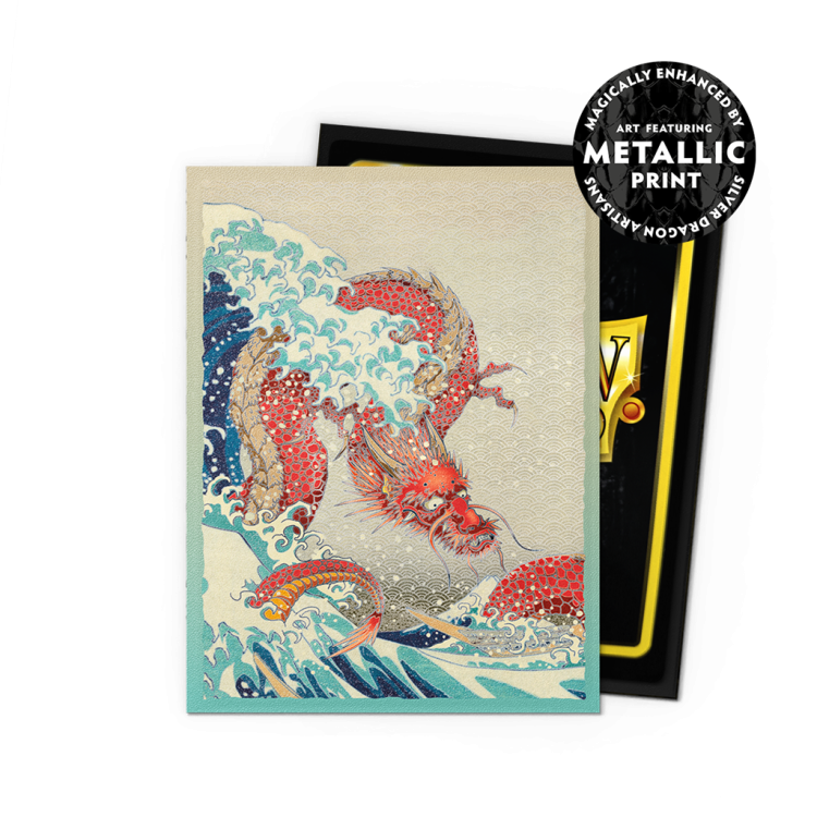 Dragon Shield Sleeves Matte Dual Great Wave (100)