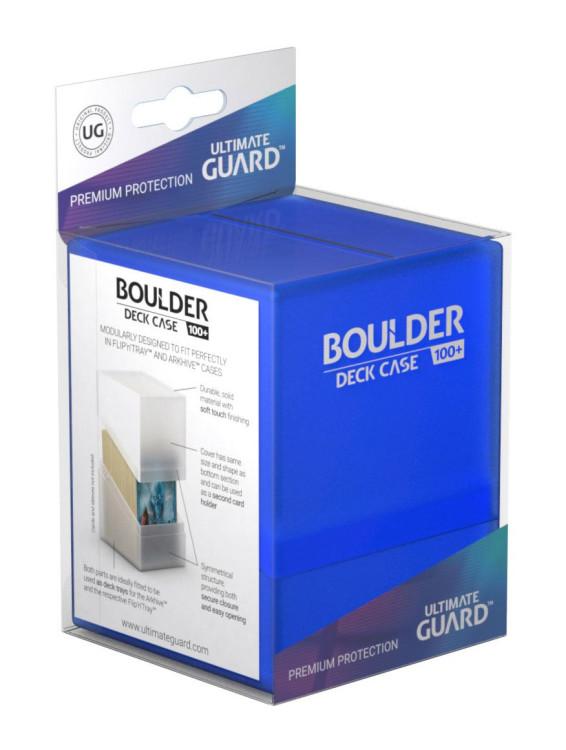 Ultimate Guard Boulder Deck Case 100+ Standard Size Sapphire