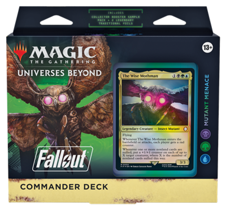 Magic Fallout Commander Deck Mutant Menace