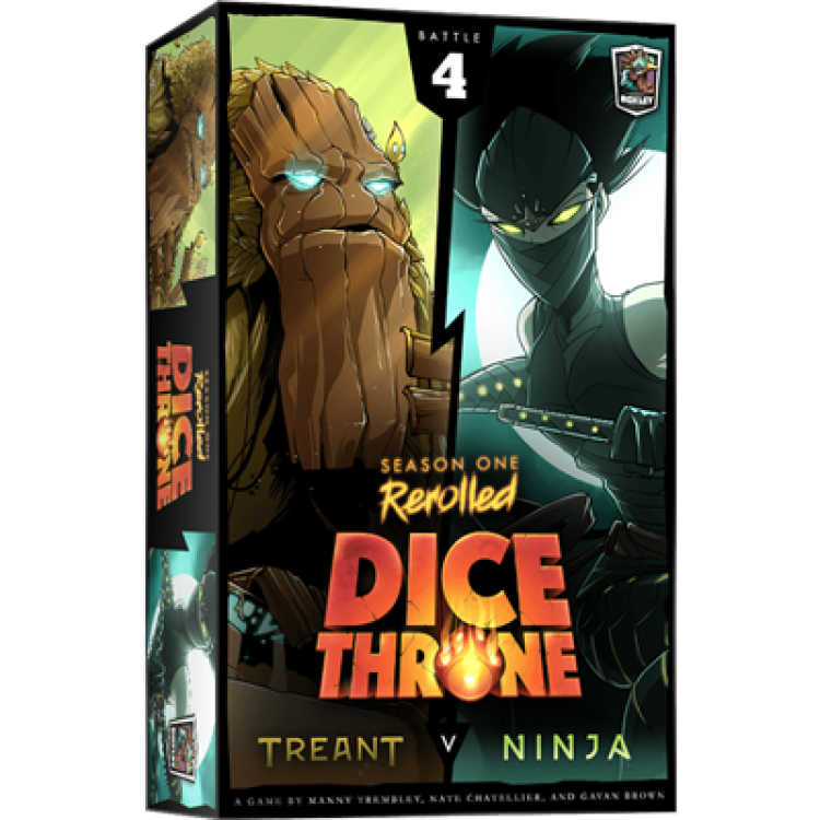 Dice Throne S1 ReRolled Treant vs Ninja