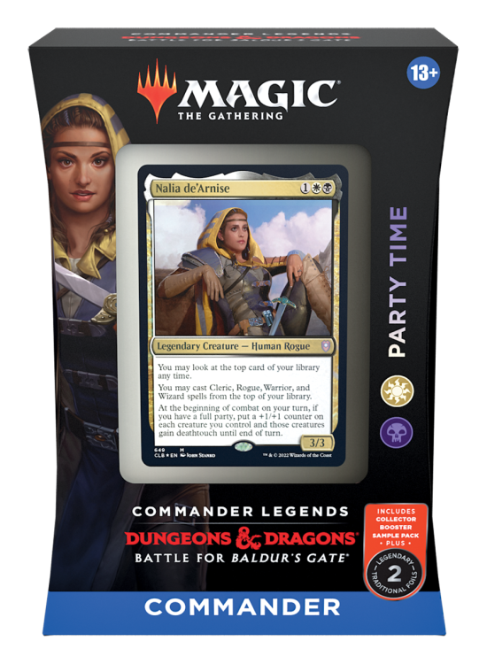 Magic Commander Legends Baldur's Gate Commander Deck: Party Time